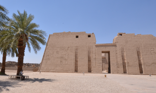Medinet Habu Temple Luxor James Bond